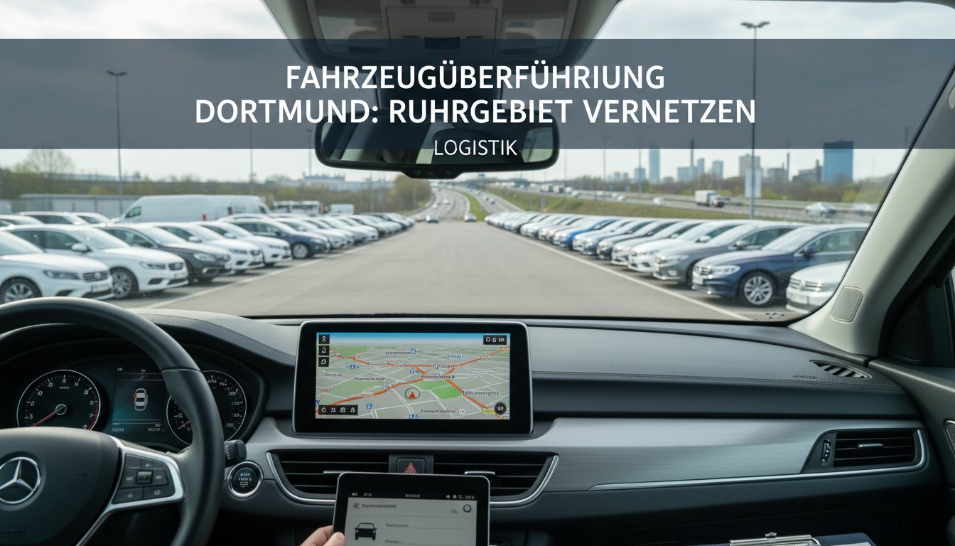 Fahrzeugüberführung Dortmund: Ruhrgebiet vernetzen
