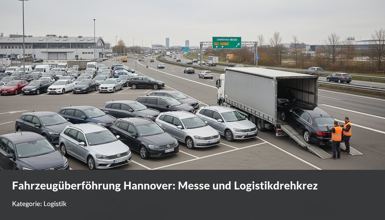 Fahrzeugüberführung Hannover: Messe und Logistikdrehkreuz