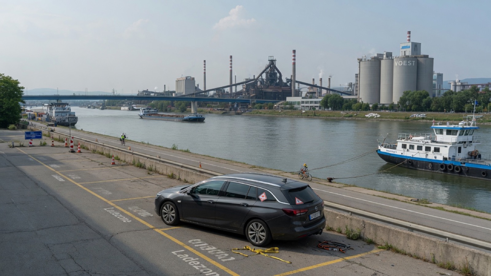 Fahrzeugüberführung Linz: Oberösterreich und Industrieachse