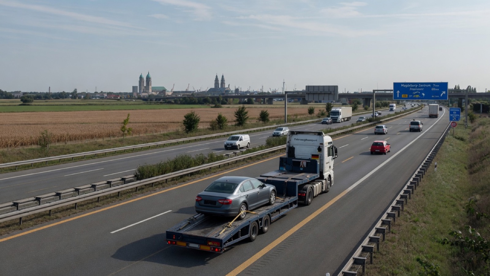 Fahrzeugüberführung Magdeburg: Sachsen-Anhalt und Mitte-Ost