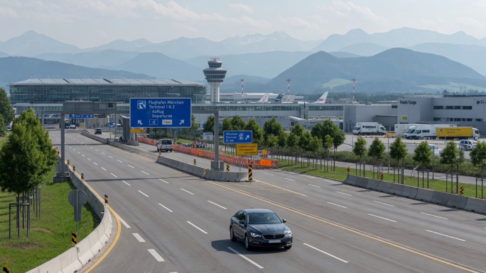 Fahrzeugüberführung München: Flughafen, Messe und Filialen