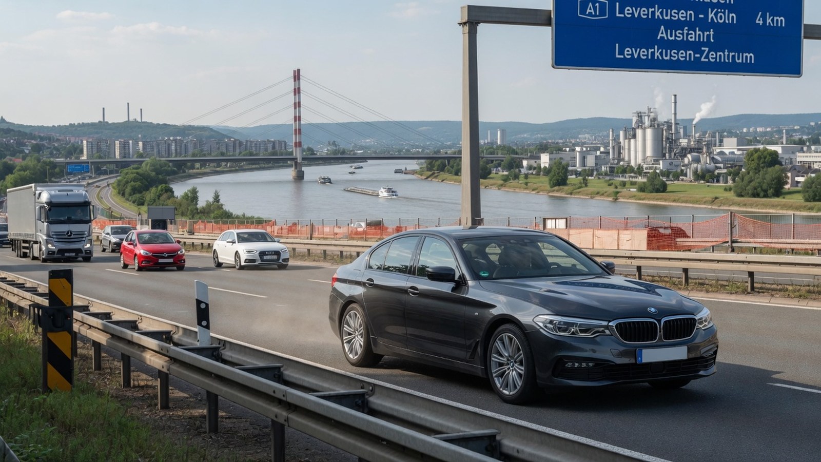 Fahrzeugüberführung Neuss: Rhein-Kreis und Düsseldorf-West