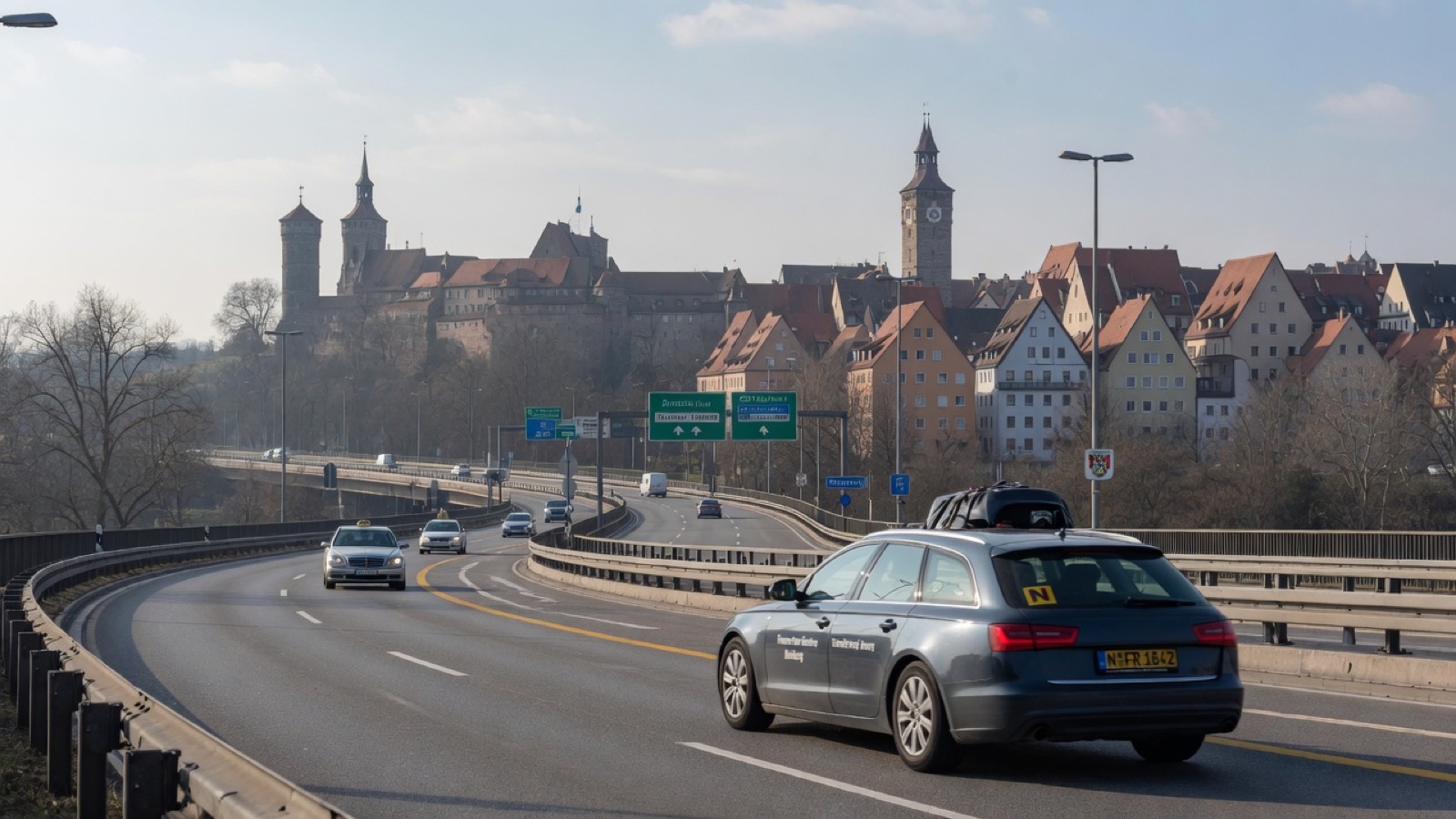Fahrzeugüberführung Nürnberg: Messe, Flughafen und Franken