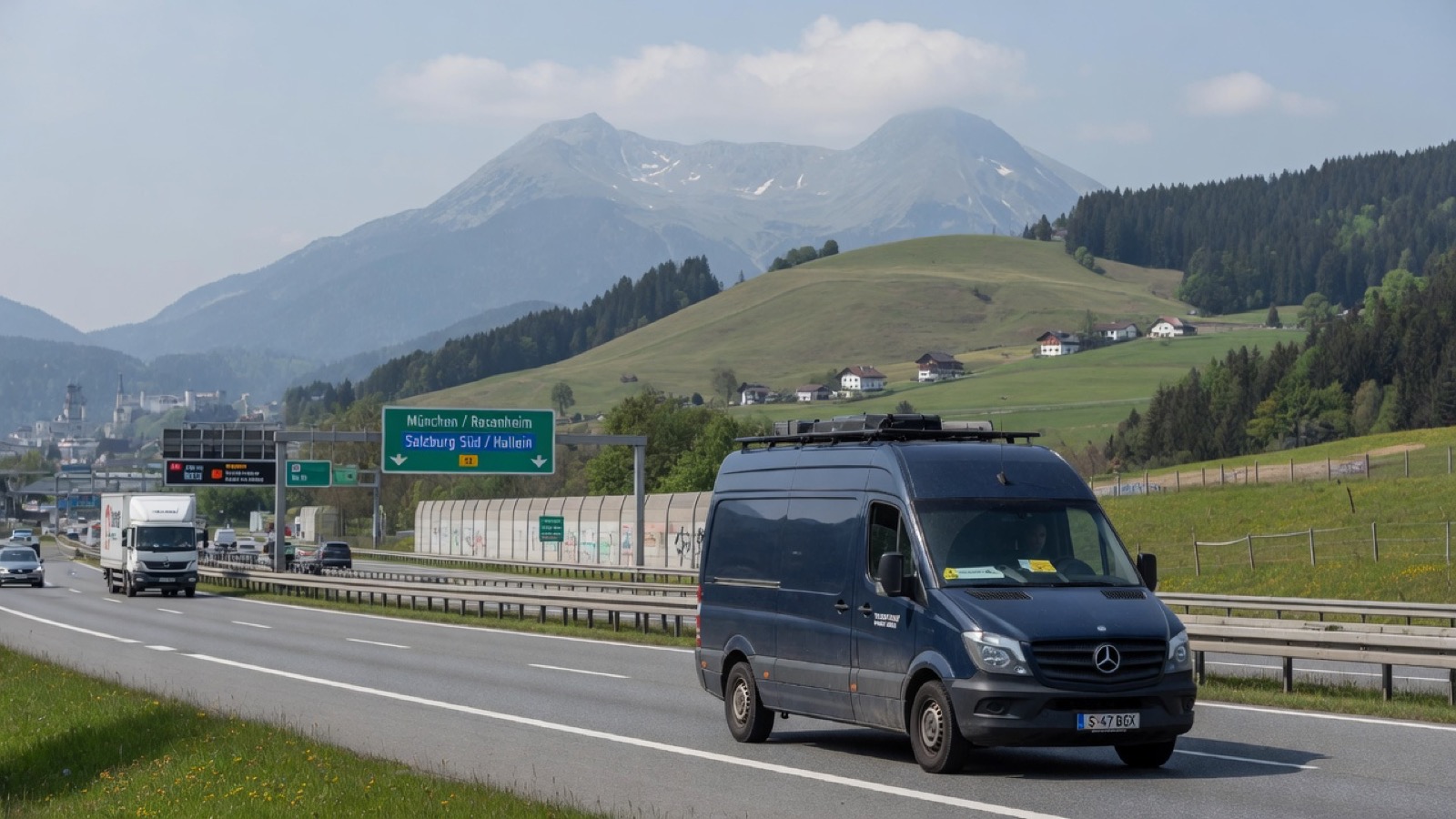 Fahrzeugüberführung Salzburg: Alpenraum und DE-AT-Korridor