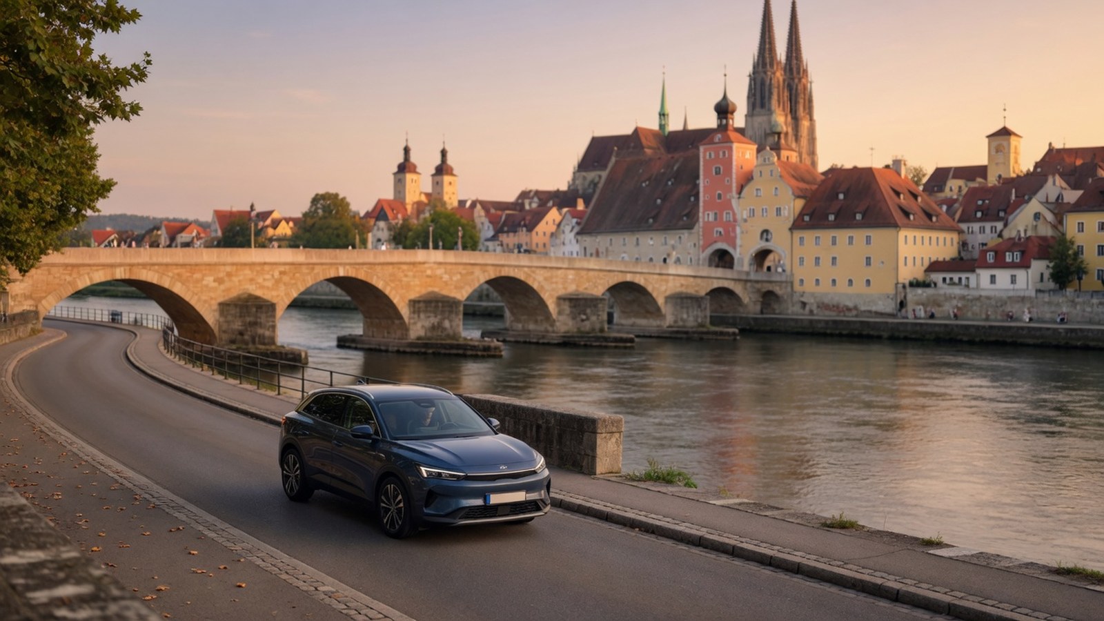 Fahrzeugüberführung Ulm: Donau, Baden-Württemberg und Bayern
