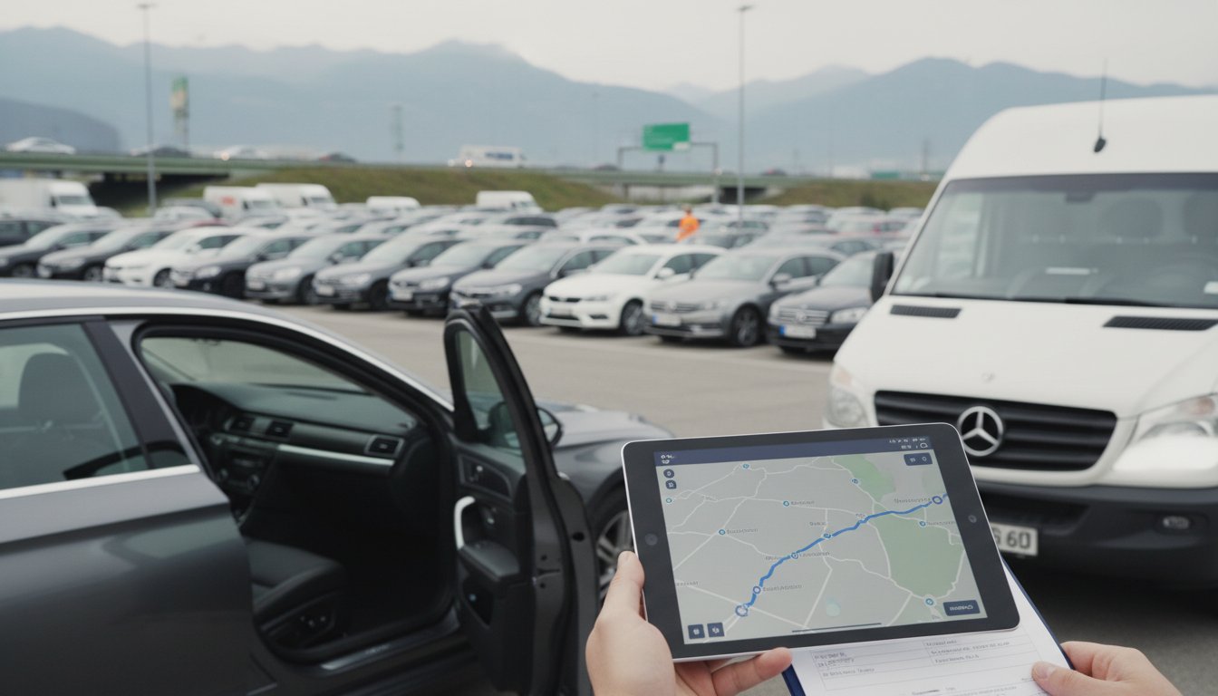 Grenzüberschreitende Fahrzeugüberführung EU: Best Practices & Zoll