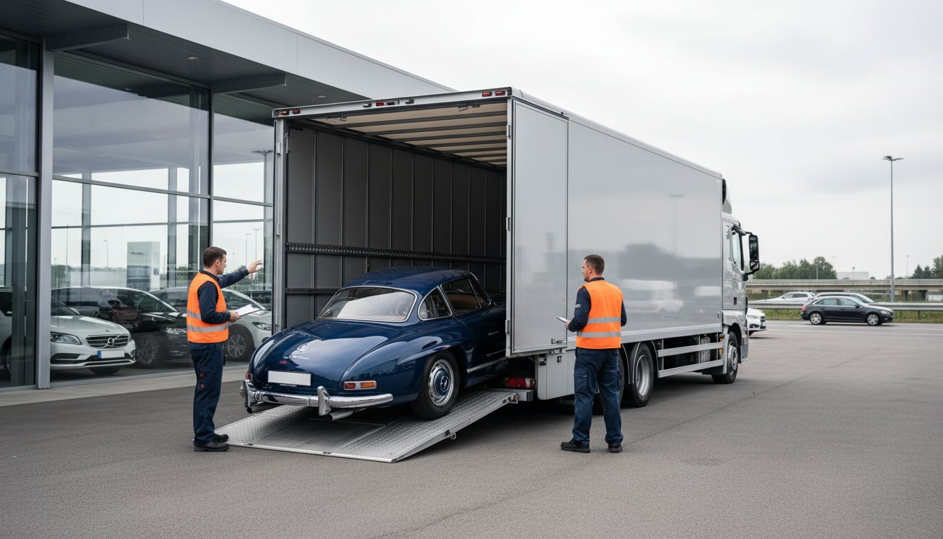 Oldtimer-Überführung: Sicherheit & Besonderheiten beim Transport
