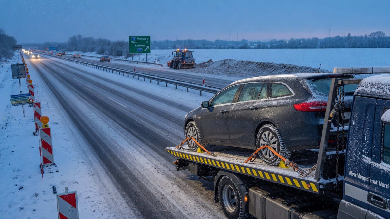 Winter-Ueberfuehrung: Reifen, Reichweite und Sicherheit