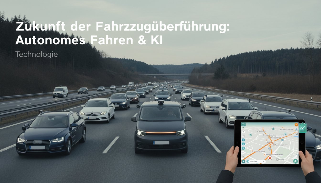 Zukunft der Fahrzeugüberführung: Autonomes Fahren & KI